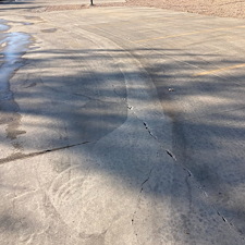 Removing-Diesel-Vehicle-Oil-Leaks-from-a-Church-Parking-Lot-in-Prescott-Arizona 1